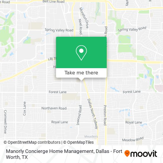 Mapa de Manorly Concierge Home Management