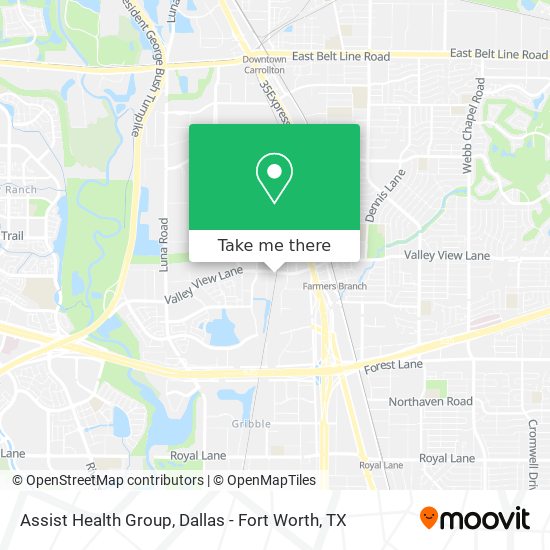 Assist Health Group map
