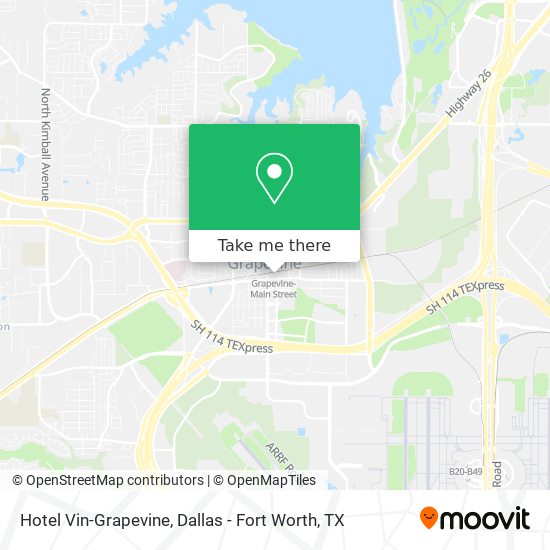 Mapa de Hotel Vin-Grapevine