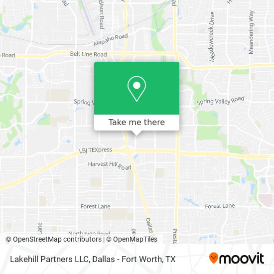 Lakehill Partners LLC map