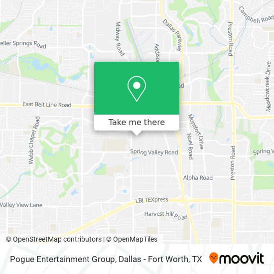 Pogue Entertainment Group map