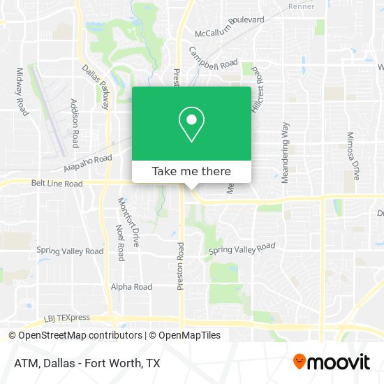 Mapa de ATM