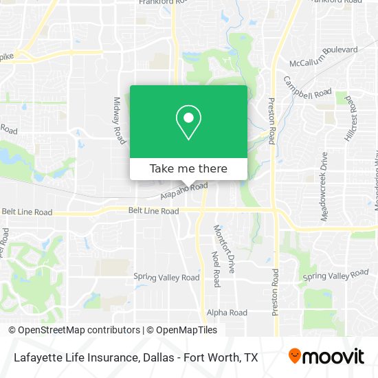 Mapa de Lafayette Life Insurance