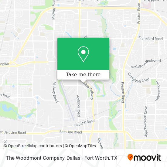 Mapa de The Woodmont Company
