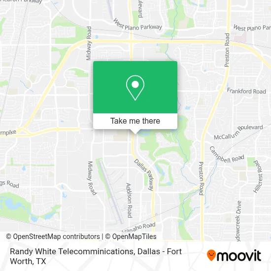 Randy White Telecomminications map