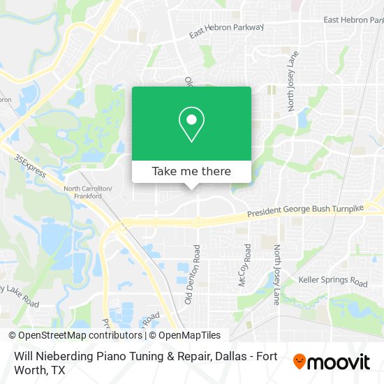 Will Nieberding Piano Tuning & Repair map