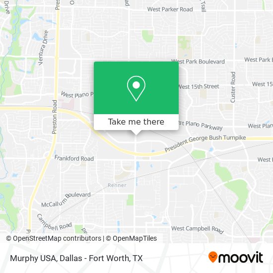 Mapa de Murphy USA