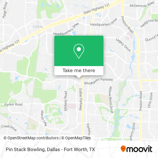 Pin Stack Bowling map