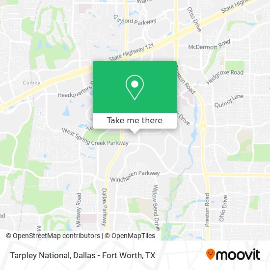 Tarpley National map