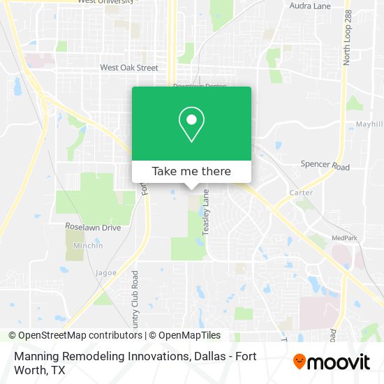 Mapa de Manning Remodeling Innovations