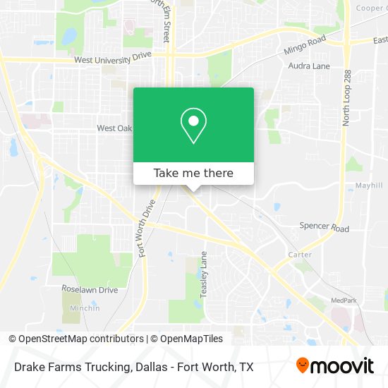 Mapa de Drake Farms Trucking