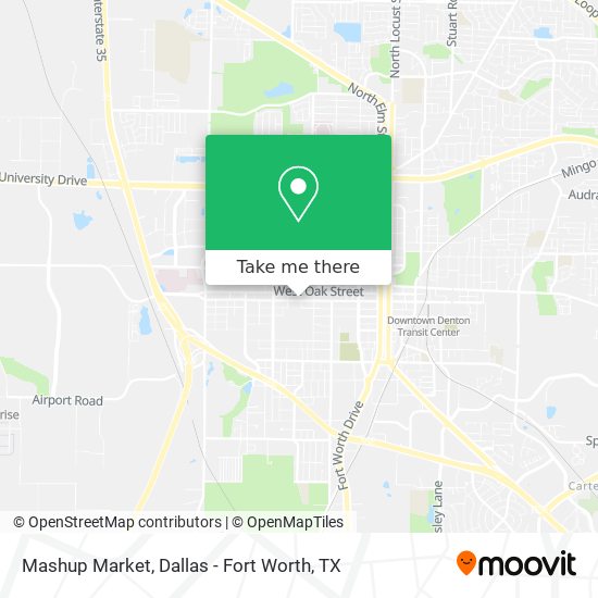 Mashup Market map