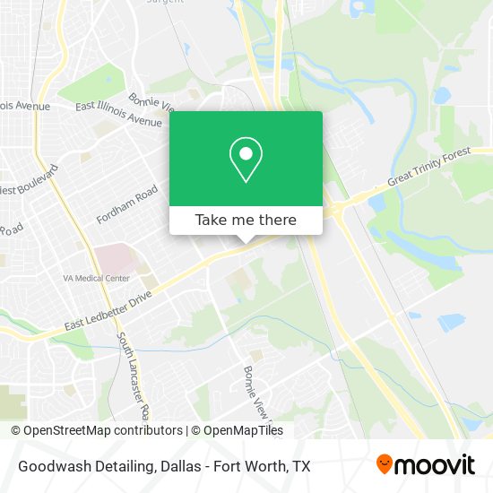 Goodwash Detailing map