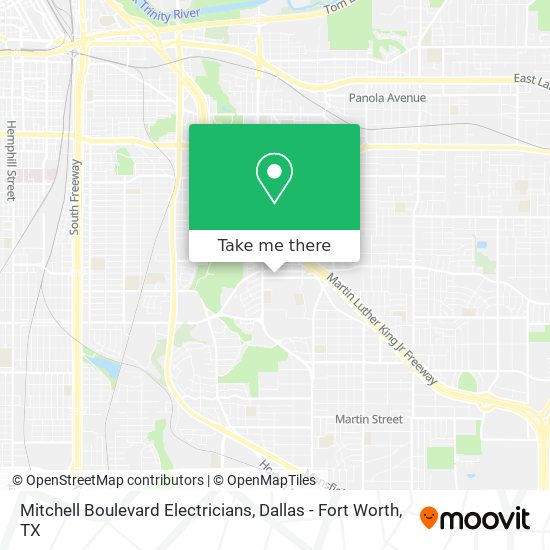Mapa de Mitchell Boulevard Electricians