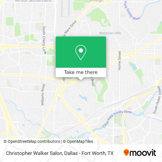 Mapa de Christopher Walker Salon