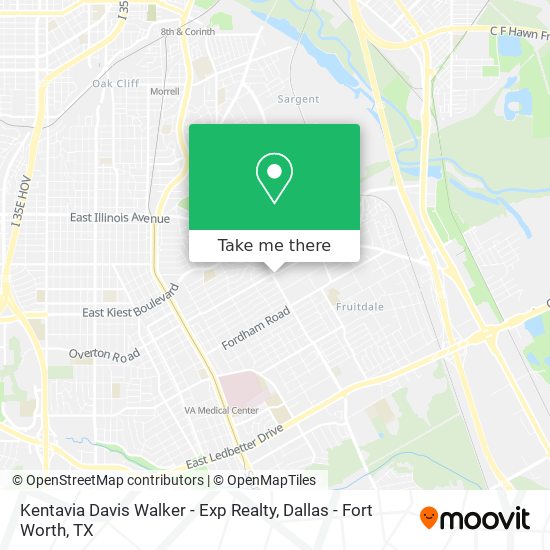 Kentavia Davis Walker - Exp Realty map