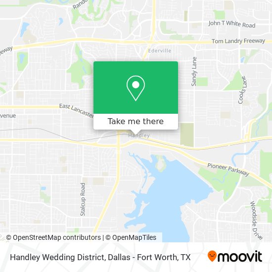 Mapa de Handley Wedding District