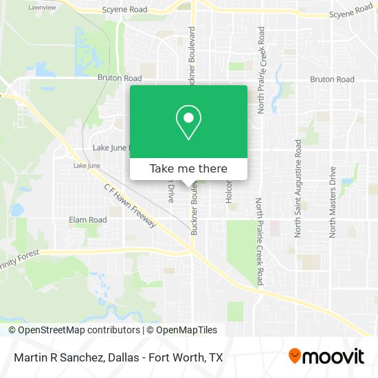 Martin R Sanchez map