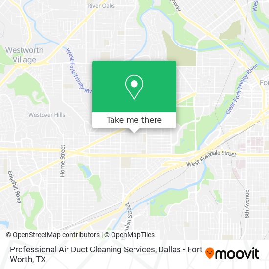 Mapa de Professional Air Duct Cleaning Services