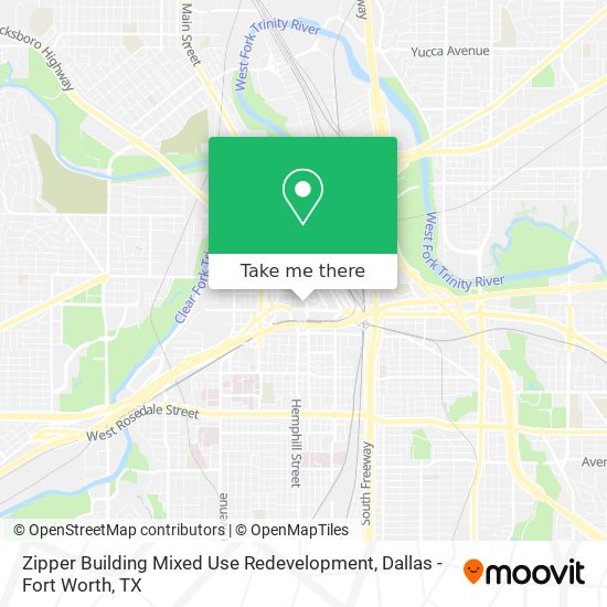Mapa de Zipper Building Mixed Use Redevelopment