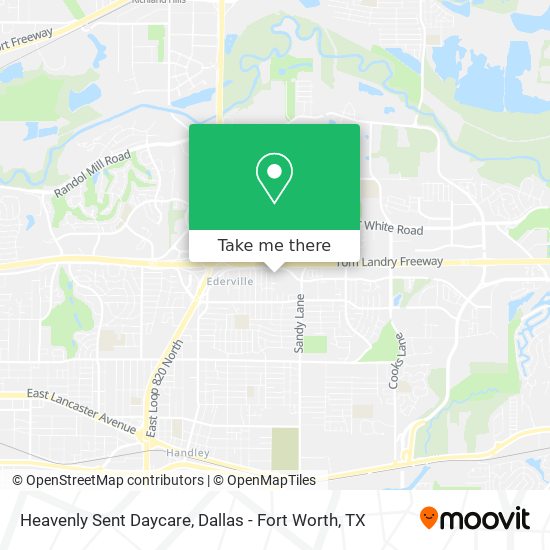 Heavenly Sent Daycare map