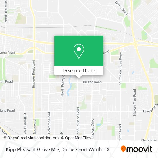 Mapa de Kipp Pleasant Grove M S