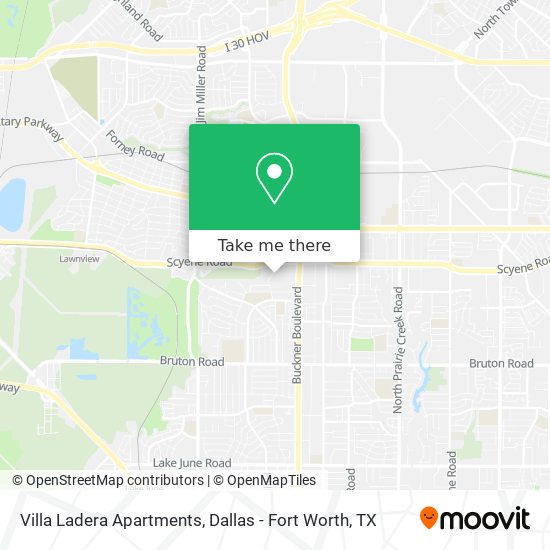 Mapa de Villa Ladera Apartments
