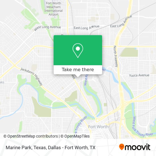 Marine Park, Texas map