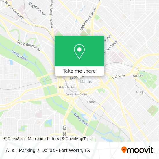 AT&T Parking 7 map