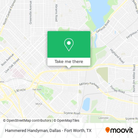 Mapa de Hammered Handyman