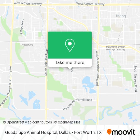 Mapa de Guadalupe Animal Hospital