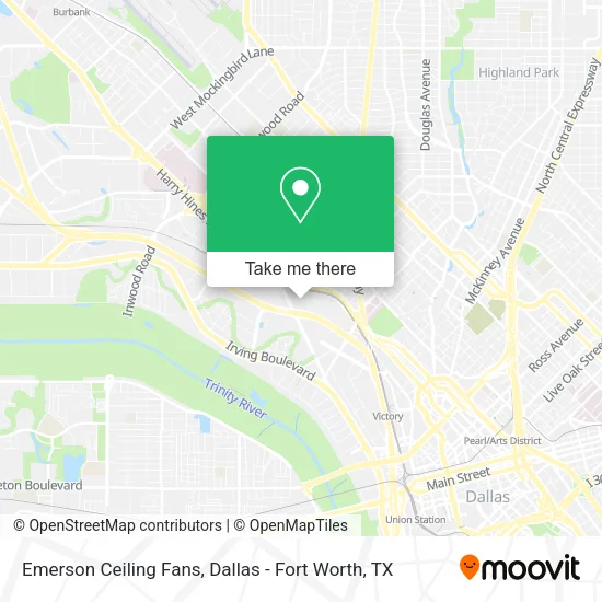 Emerson Ceiling Fans map