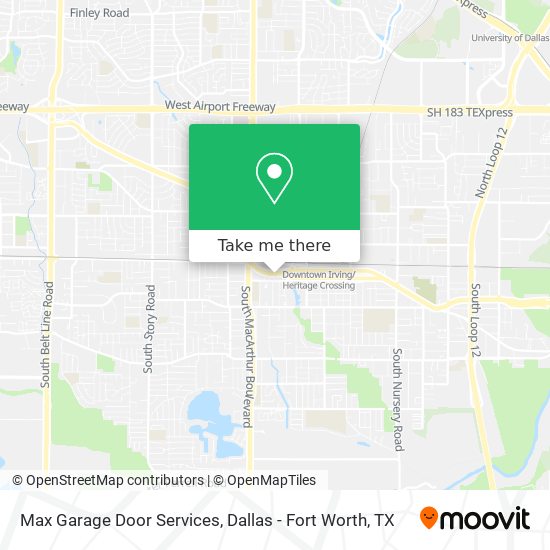 Max Garage Door Services map