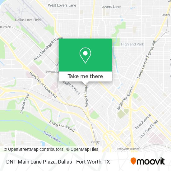 Mapa de DNT Main Lane Plaza