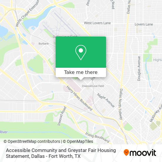 Accessible Community and Greystar Fair Housing Statement map