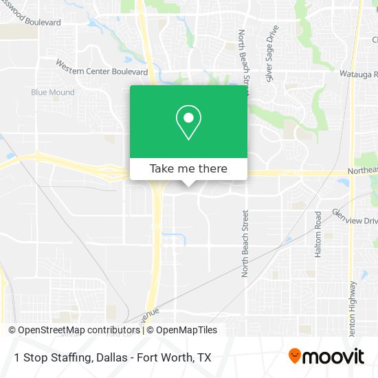 1 Stop Staffing map