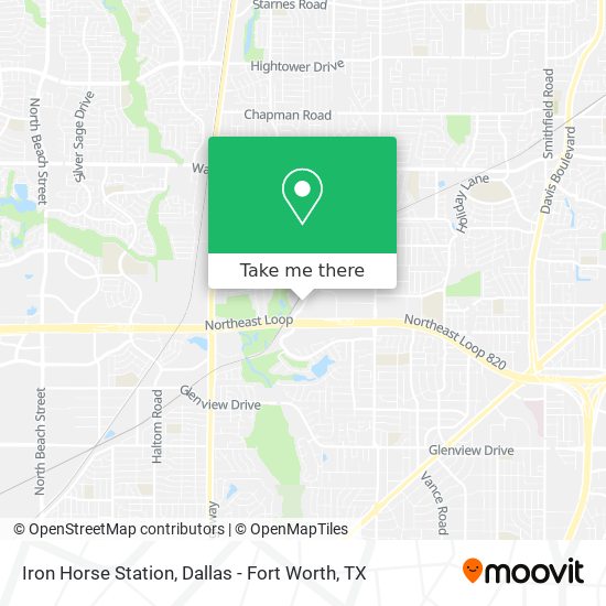 Iron Horse Station map