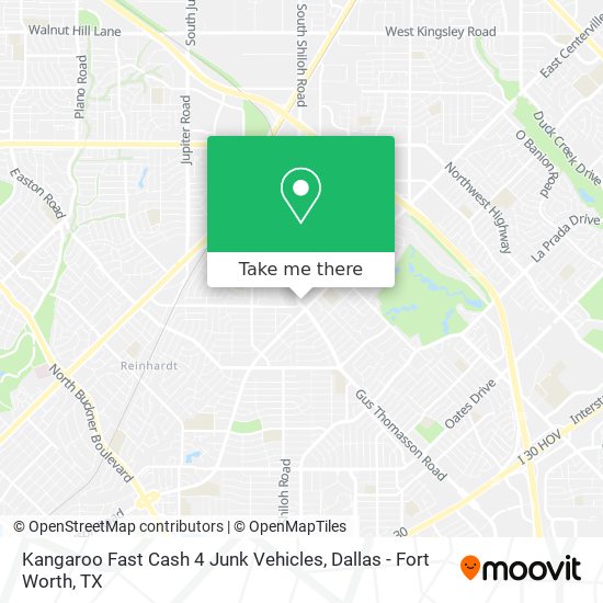 Kangaroo Fast Cash 4 Junk Vehicles map