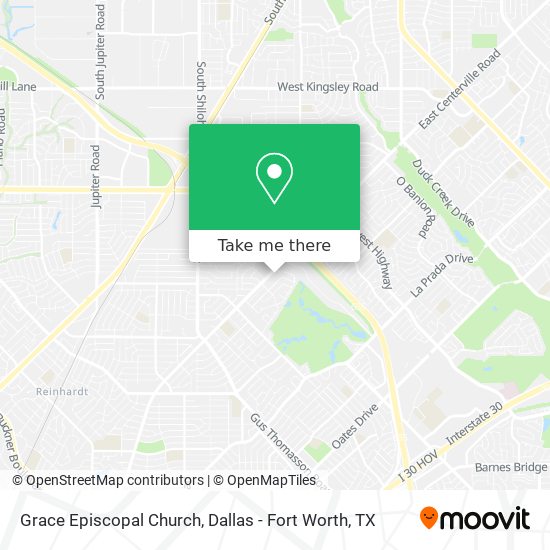 Grace Episcopal Church map