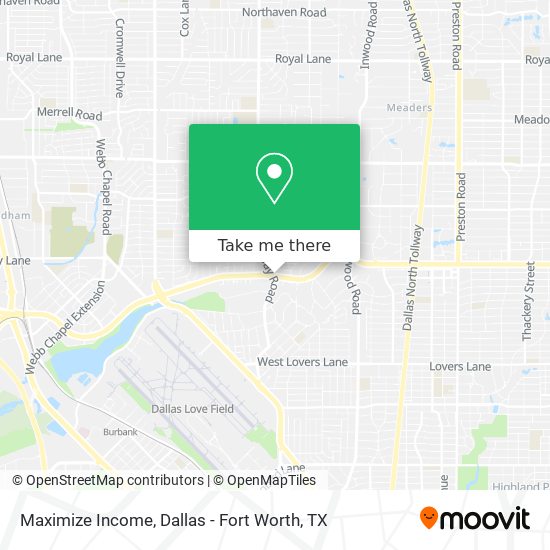 Maximize Income map