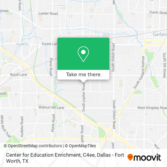 Center for Education Enrichment, C4ee map