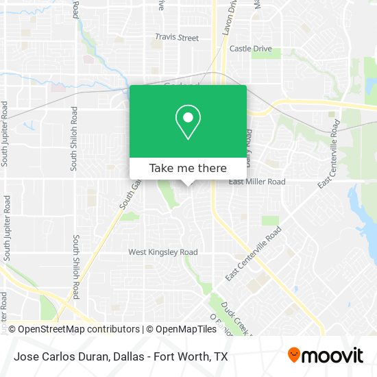 Jose Carlos Duran map