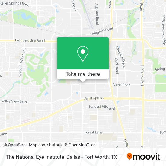 The National Eye Institute map