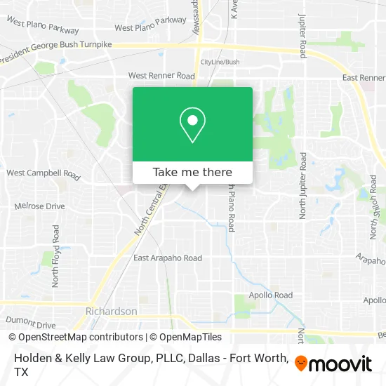 Mapa de Holden & Kelly Law Group, PLLC