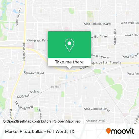Market Plaza map