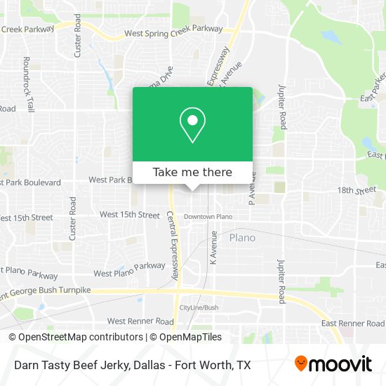 Mapa de Darn Tasty Beef Jerky