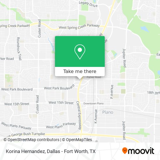 Korina Hernandez map