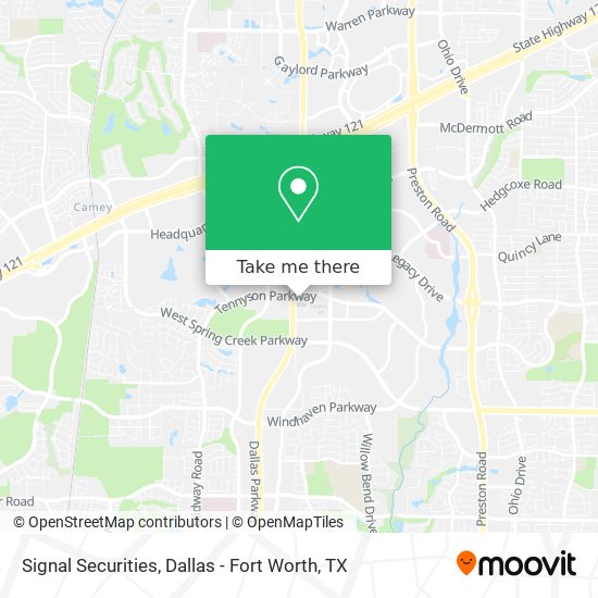 Signal Securities map