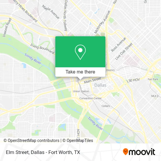 Elm Street map