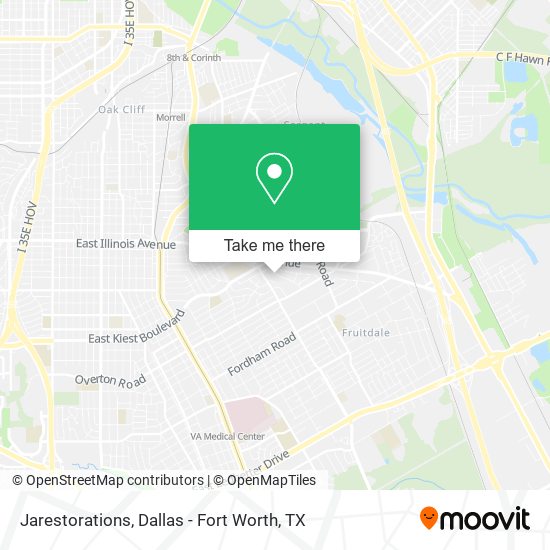 Jarestorations map